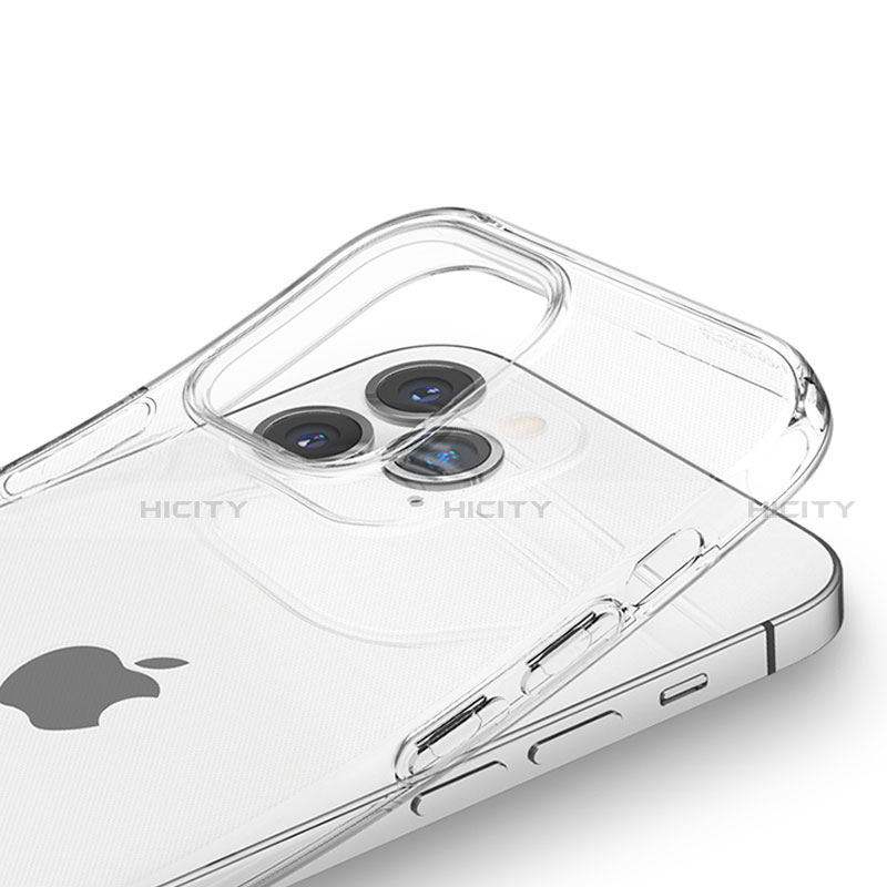 Carcasa Silicona Ultrafina Transparente A06 para Apple iPhone 13 Pro Claro