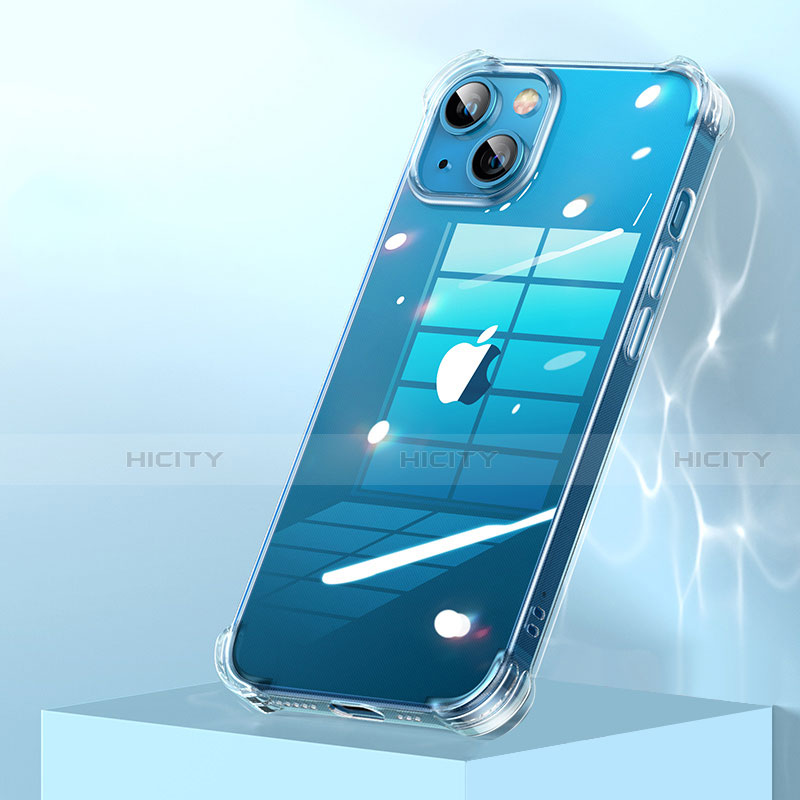 Carcasa Silicona Ultrafina Transparente A06 para Apple iPhone 15 Claro