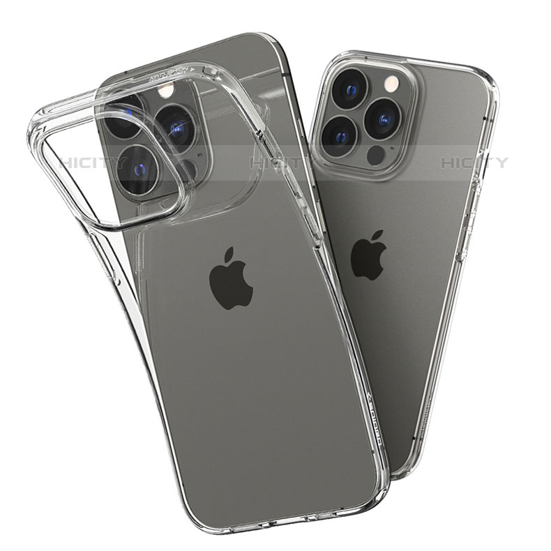 Carcasa Silicona Ultrafina Transparente A06 para Apple iPhone 15 Pro Max Claro