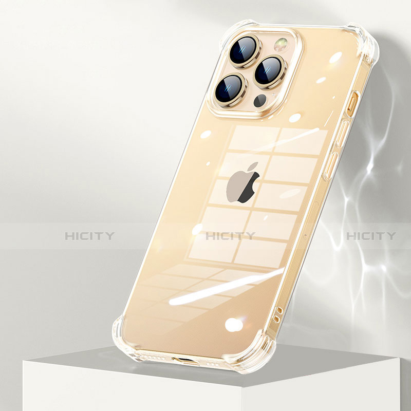 Carcasa Silicona Ultrafina Transparente A09 para Apple iPhone 13 Pro Claro