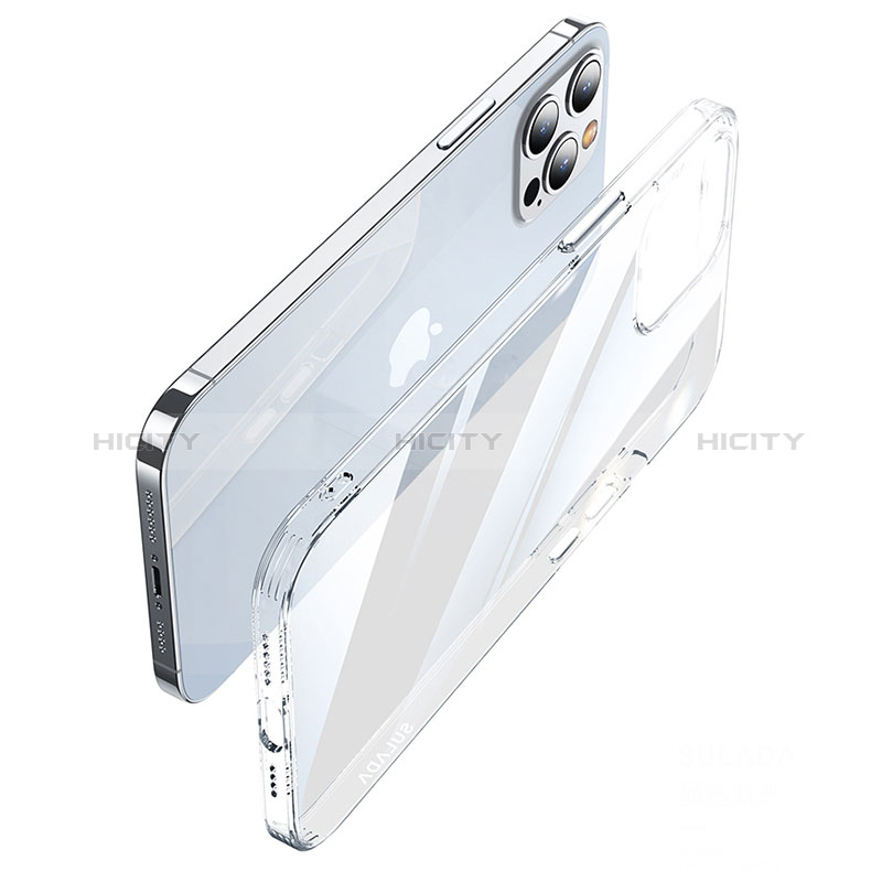 Carcasa Silicona Ultrafina Transparente C02 para Apple iPhone 14 Pro Claro