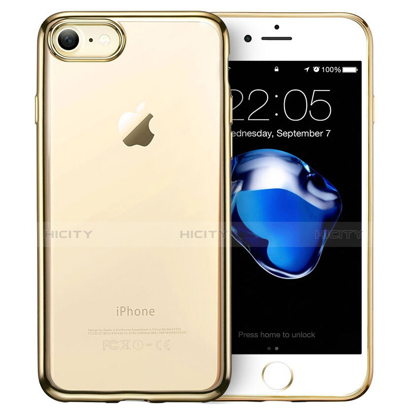 Carcasa Silicona Ultrafina Transparente H07 para Apple iPhone 8 Claro