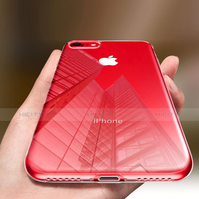 Carcasa Silicona Ultrafina Transparente H09 para Apple iPhone 7 Claro