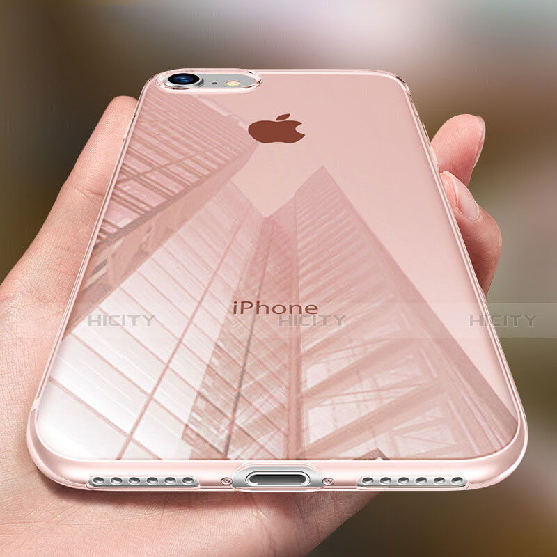 Carcasa Silicona Ultrafina Transparente H09 para Apple iPhone SE3 ((2022)) Rosa