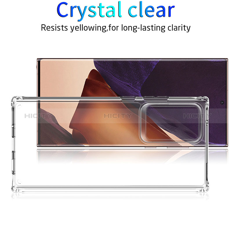 Carcasa Silicona Ultrafina Transparente K01 para Samsung Galaxy Note 20 Ultra 5G Claro