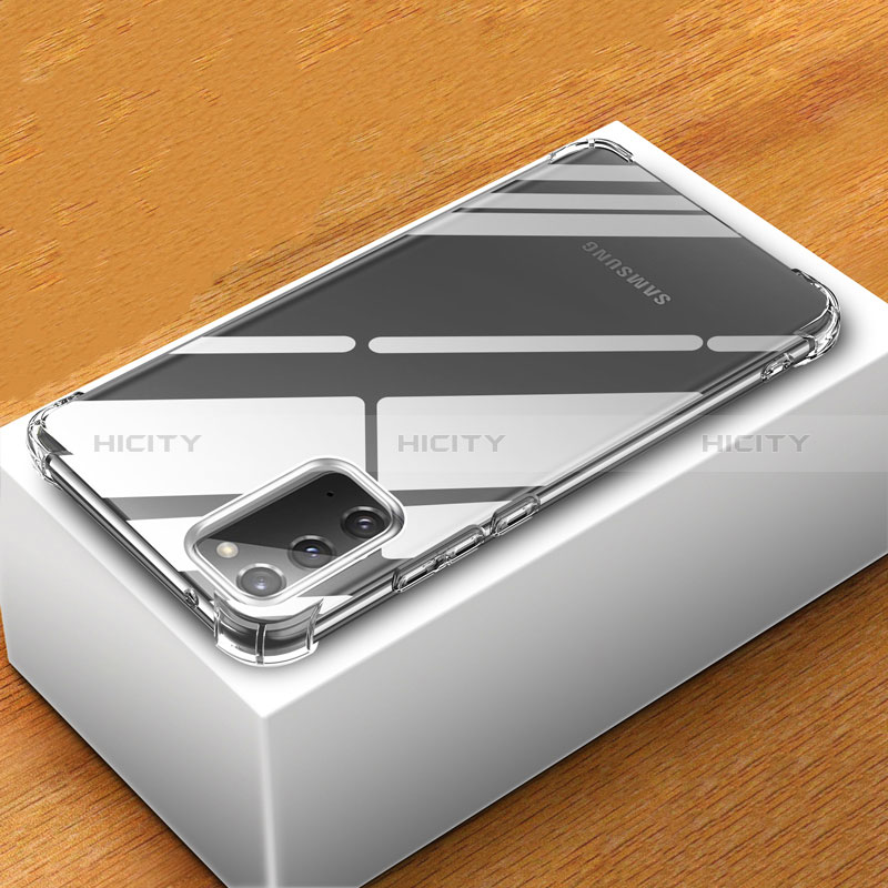 Carcasa Silicona Ultrafina Transparente K02 para Samsung Galaxy Note 20 5G Claro