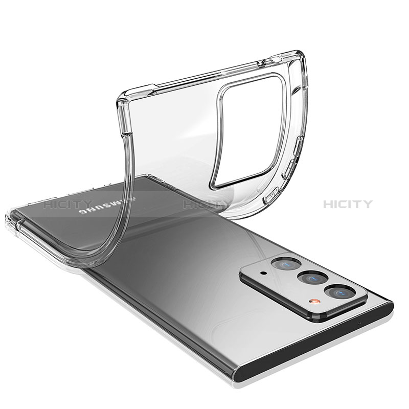 Carcasa Silicona Ultrafina Transparente K04 para Samsung Galaxy Note 20 5G Claro