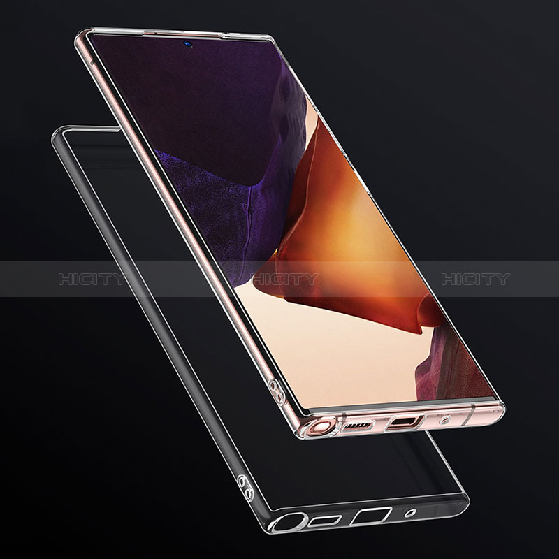 Carcasa Silicona Ultrafina Transparente K05 para Samsung Galaxy Note 20 Ultra 5G Claro