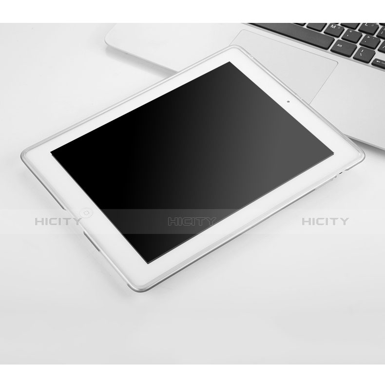 Carcasa Silicona Ultrafina Transparente para Apple iPad 2 Claro