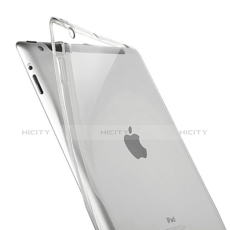 Carcasa Silicona Ultrafina Transparente para Apple iPad 3 Claro