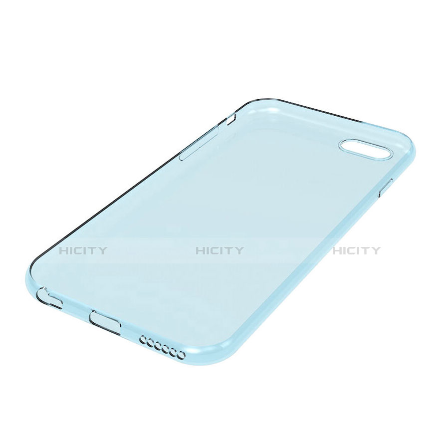 Carcasa Silicona Ultrafina Transparente para Apple iPhone 6S Azul