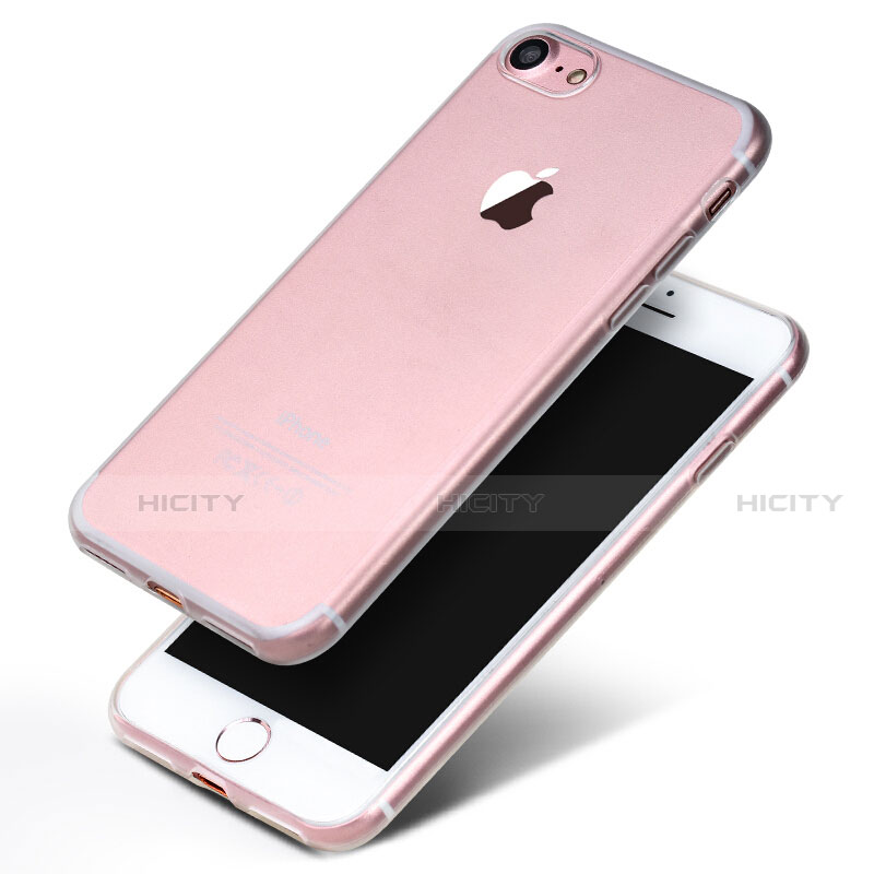 Carcasa Silicona Ultrafina Transparente para Apple iPhone SE3 ((2022)) Blanco