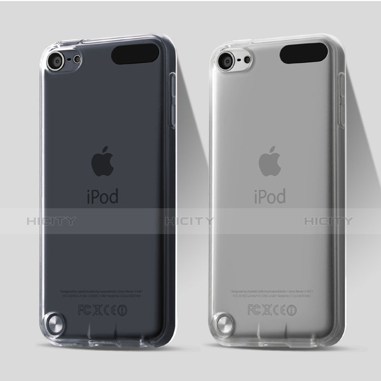 Carcasa Silicona Ultrafina Transparente para Apple iPod Touch 5 Claro