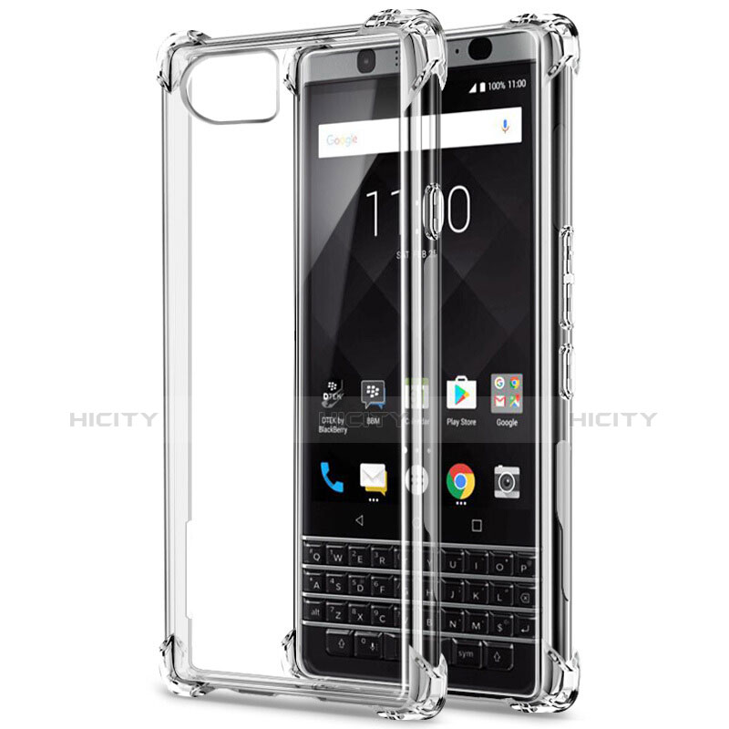 Carcasa Silicona Ultrafina Transparente para Blackberry KEYone Claro