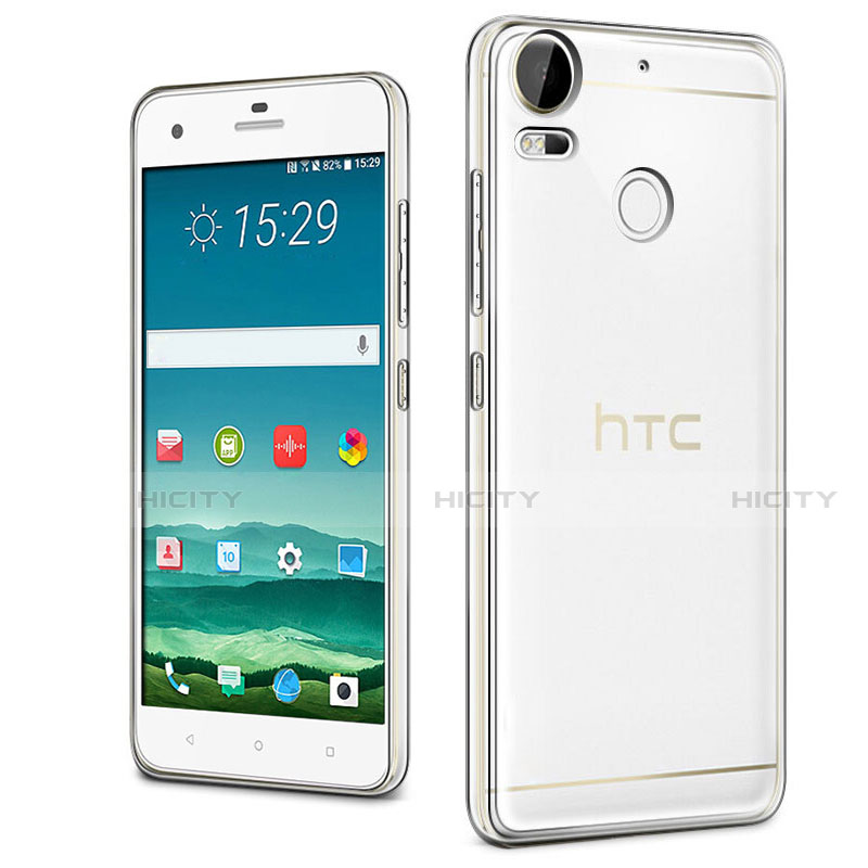Carcasa Silicona Ultrafina Transparente para HTC Desire 10 Pro Claro