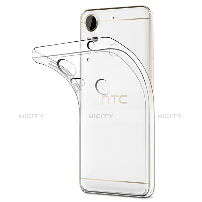 Carcasa Silicona Ultrafina Transparente para HTC Desire 10 Pro Claro