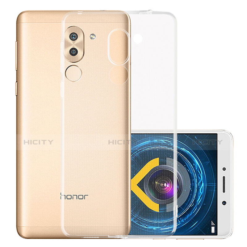Carcasa Silicona Ultrafina Transparente para Huawei Honor 6X Pro Claro