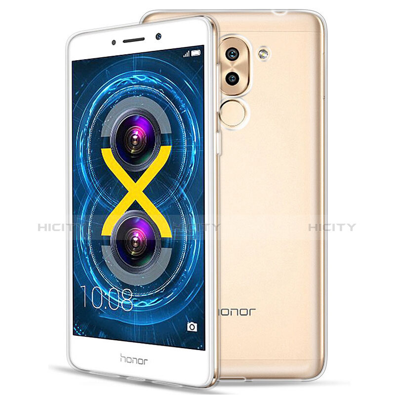 Carcasa Silicona Ultrafina Transparente para Huawei Honor 6X Pro Claro