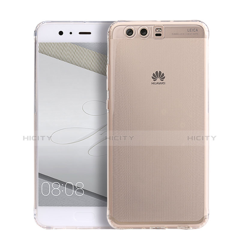 Carcasa Silicona Ultrafina Transparente para Huawei P10 Claro