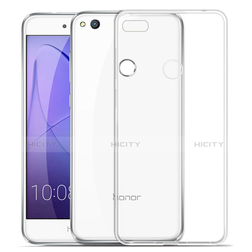 Carcasa Silicona Ultrafina Transparente para Huawei P8 Lite (2017) Claro