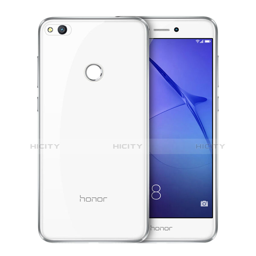 Carcasa Silicona Ultrafina Transparente para Huawei P8 Lite (2017) Claro