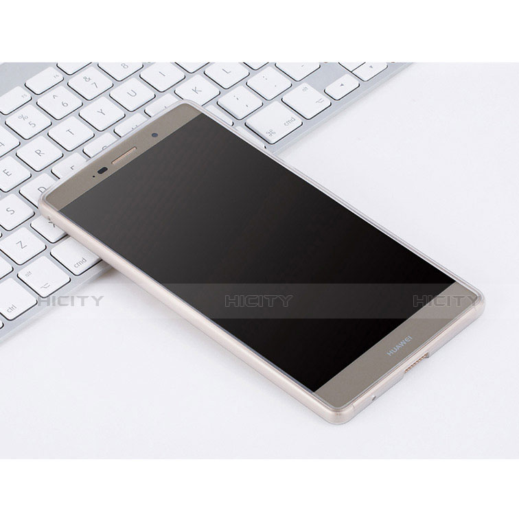 Carcasa Silicona Ultrafina Transparente para Huawei P8 Max Blanco