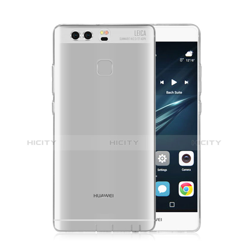 Carcasa Silicona Ultrafina Transparente para Huawei P9 Plus Claro