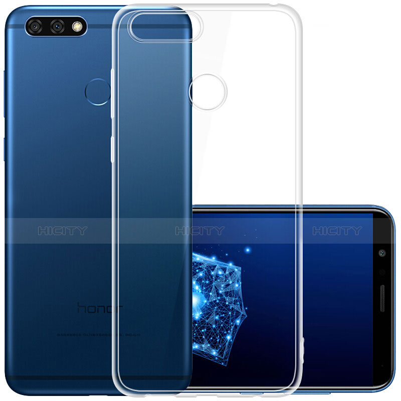 Carcasa Silicona Ultrafina Transparente para Huawei Y9 (2018) Claro