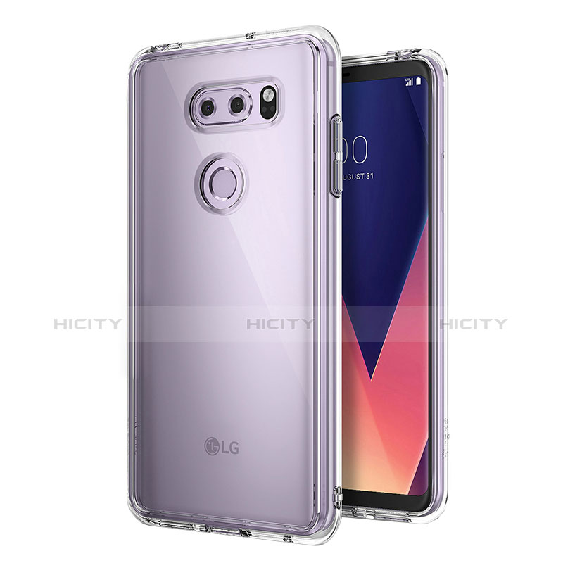 Carcasa Silicona Ultrafina Transparente para LG V30 Claro