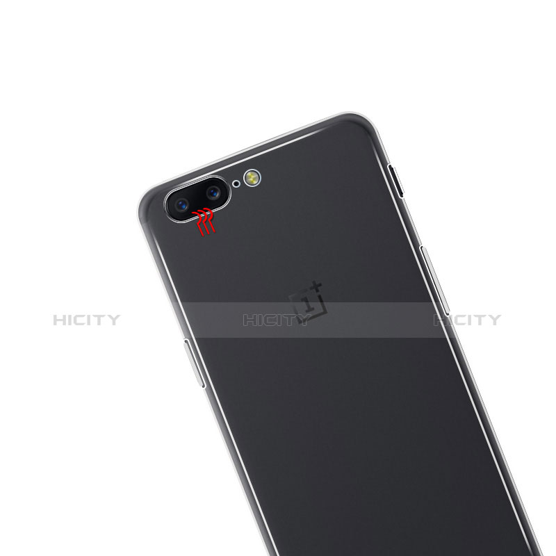 Carcasa Silicona Ultrafina Transparente para OnePlus 5 Claro