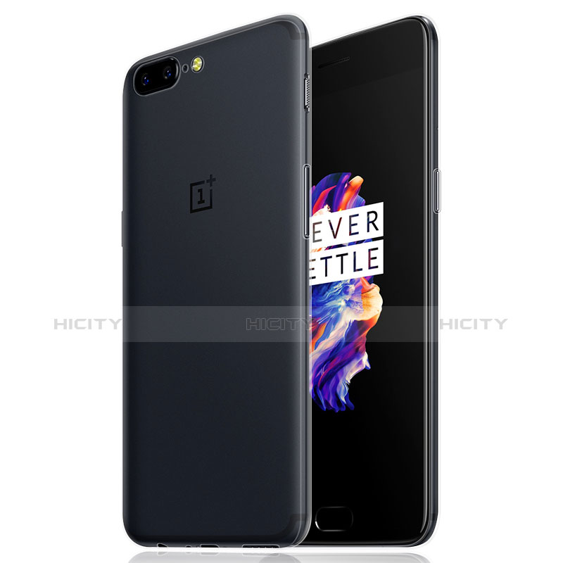 Carcasa Silicona Ultrafina Transparente para OnePlus 5 Claro