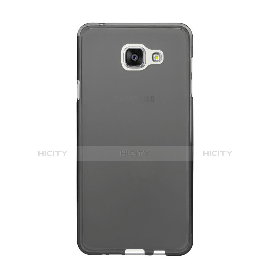 Carcasa Silicona Ultrafina Transparente para Samsung Galaxy A5 (2016) SM-A510F Negro