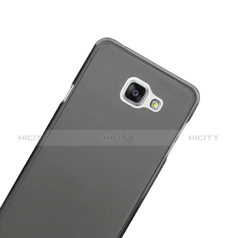 Carcasa Silicona Ultrafina Transparente para Samsung Galaxy A5 (2016) SM-A510F Negro