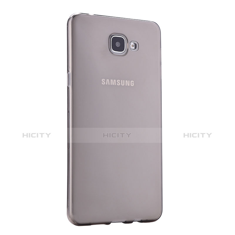 Carcasa Silicona Ultrafina Transparente para Samsung Galaxy A9 (2016) A9000 Gris