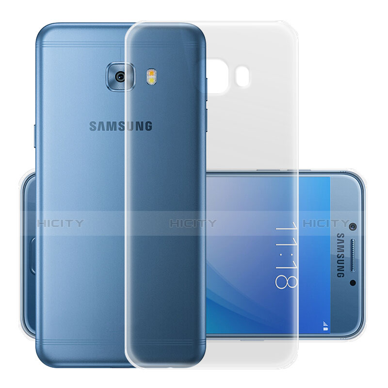 Carcasa Silicona Ultrafina Transparente para Samsung Galaxy C5 Pro C5010 Claro