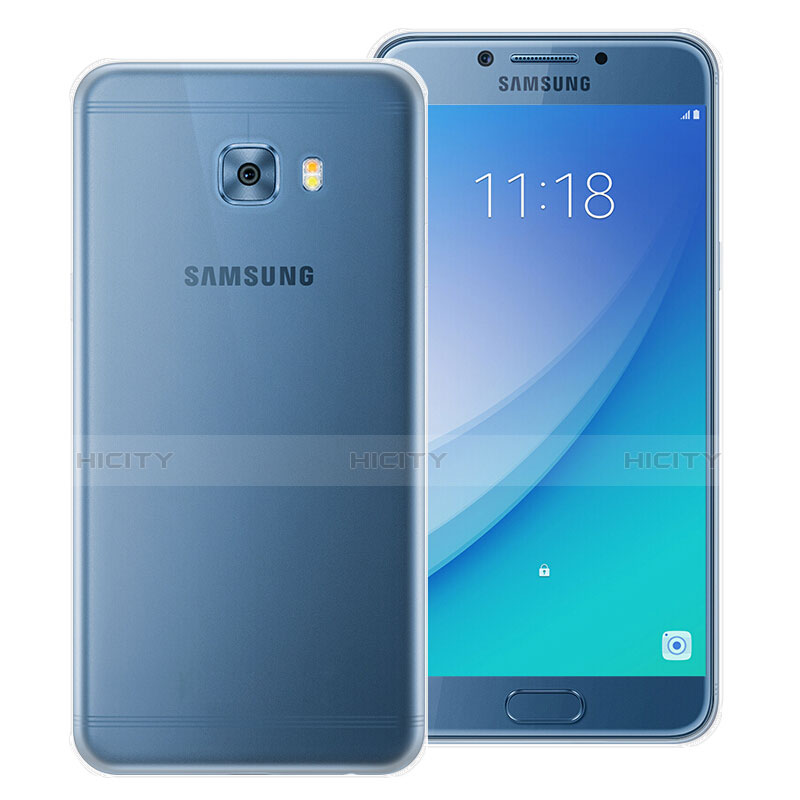 Carcasa Silicona Ultrafina Transparente para Samsung Galaxy C5 Pro C5010 Claro
