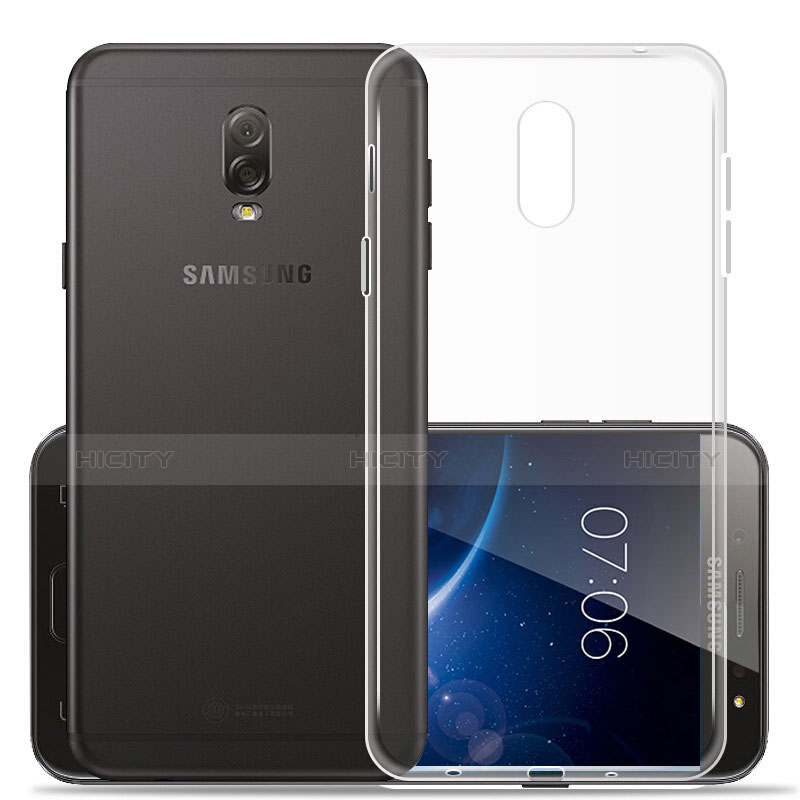 Carcasa Silicona Ultrafina Transparente para Samsung Galaxy C7 (2017) Claro