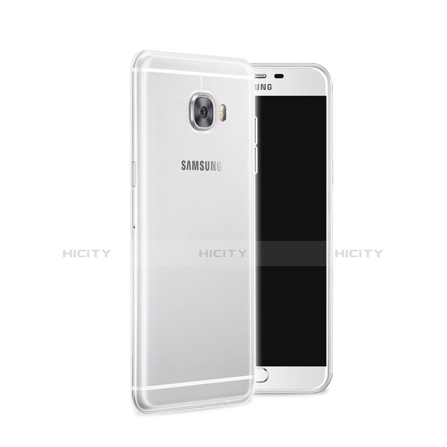 Carcasa Silicona Ultrafina Transparente para Samsung Galaxy C7 SM-C7000 Claro