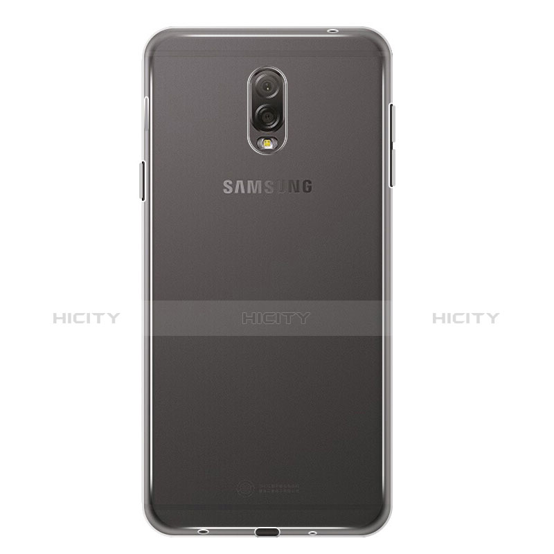 Carcasa Silicona Ultrafina Transparente para Samsung Galaxy J7 Plus Claro