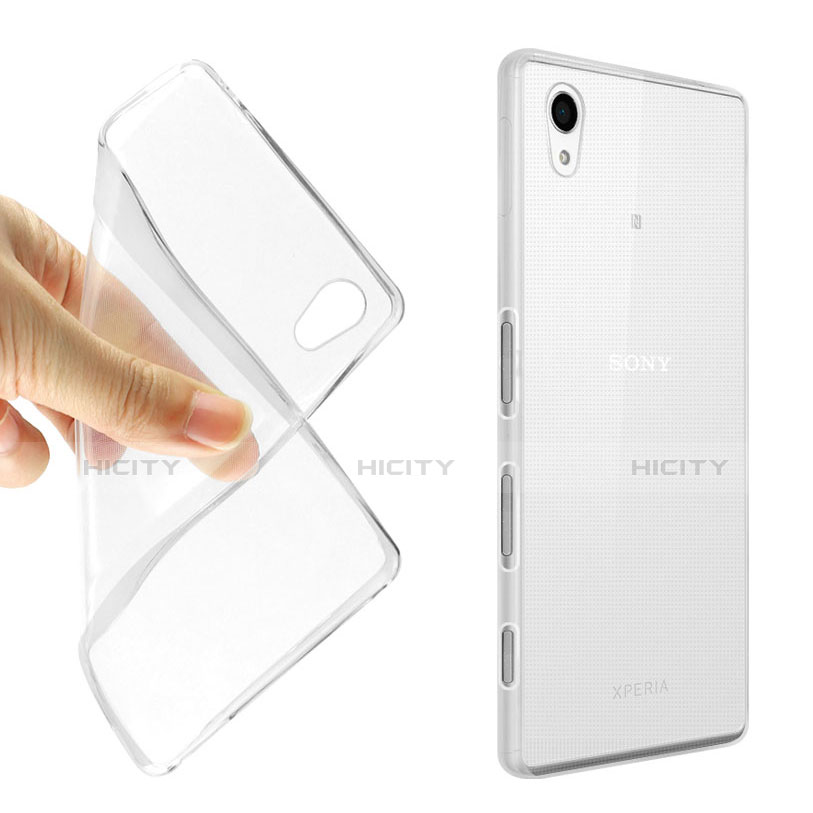 Carcasa Silicona Ultrafina Transparente para Sony Xperia Z5 Claro