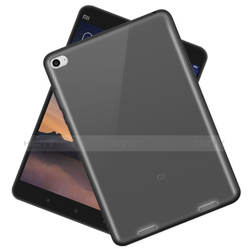 Carcasa Silicona Ultrafina Transparente para Xiaomi Mi Pad 3 Gris