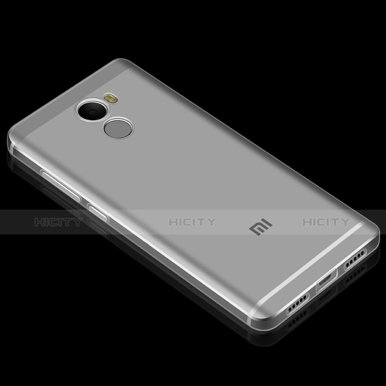 Carcasa Silicona Ultrafina Transparente para Xiaomi Redmi 4 Standard Edition Claro