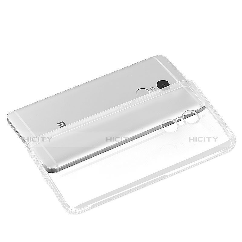 Carcasa Silicona Ultrafina Transparente para Xiaomi Redmi Note 4 Claro