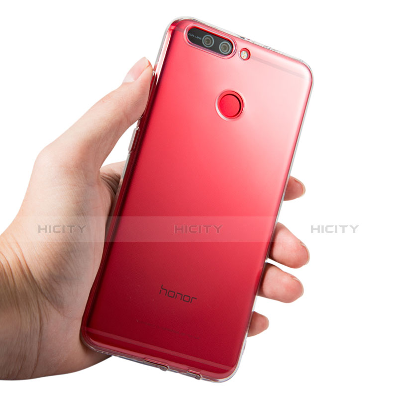 Carcasa Silicona Ultrafina Transparente R01 para Huawei Honor 8 Pro Claro