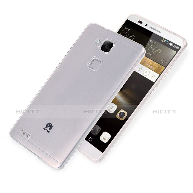 Carcasa Silicona Ultrafina Transparente R01 para Huawei Mate 7 Claro