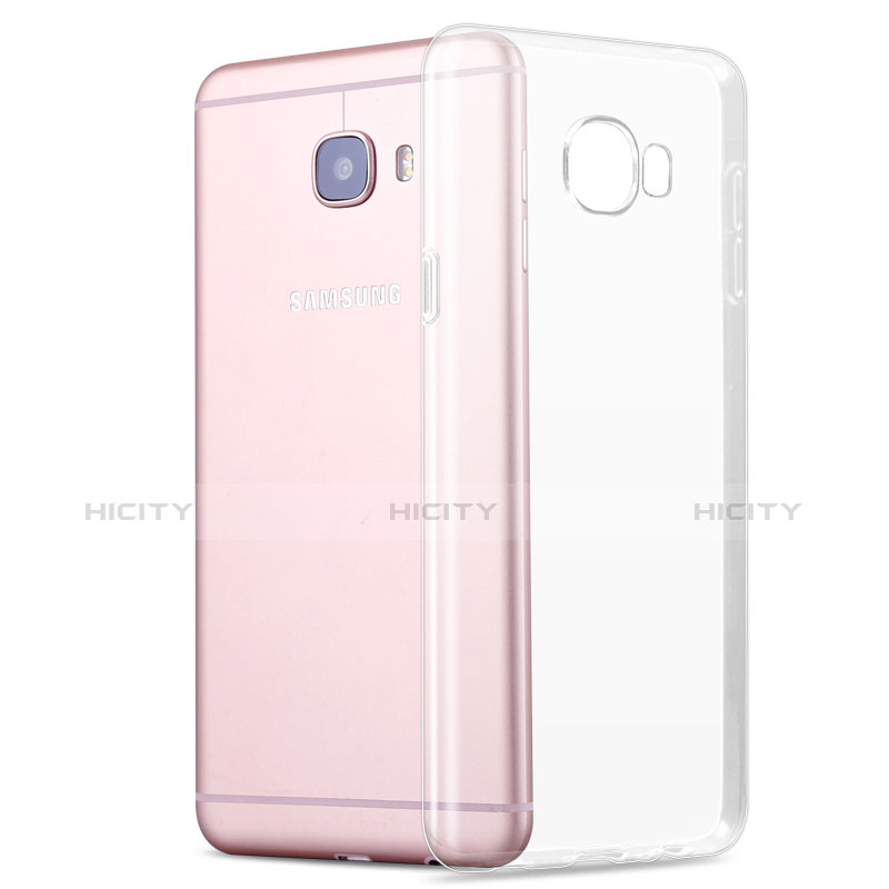 Carcasa Silicona Ultrafina Transparente R01 para Samsung Galaxy C5 SM-C5000 Claro