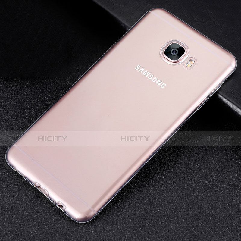 Carcasa Silicona Ultrafina Transparente R01 para Samsung Galaxy C5 SM-C5000 Claro
