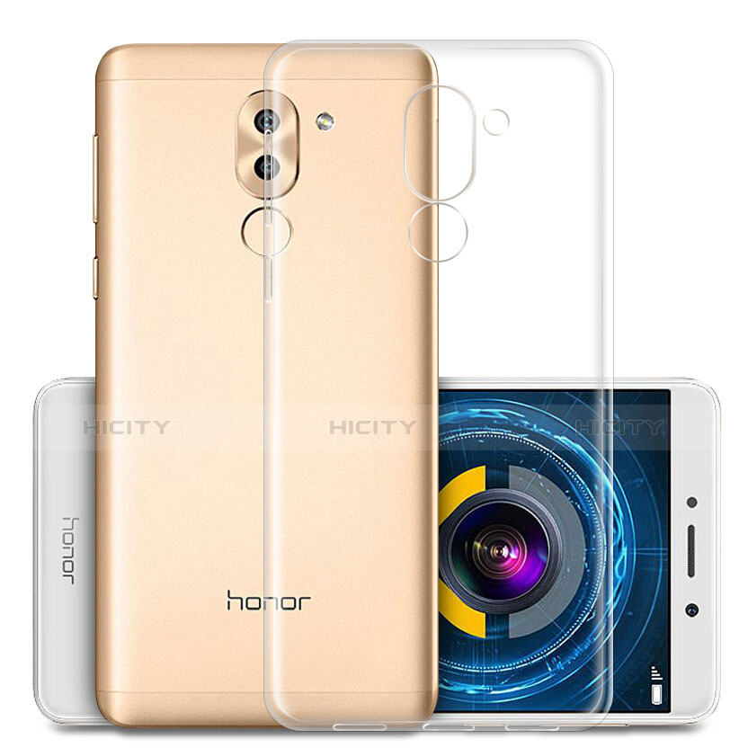 Carcasa Silicona Ultrafina Transparente T01 para Huawei Honor 6X Claro