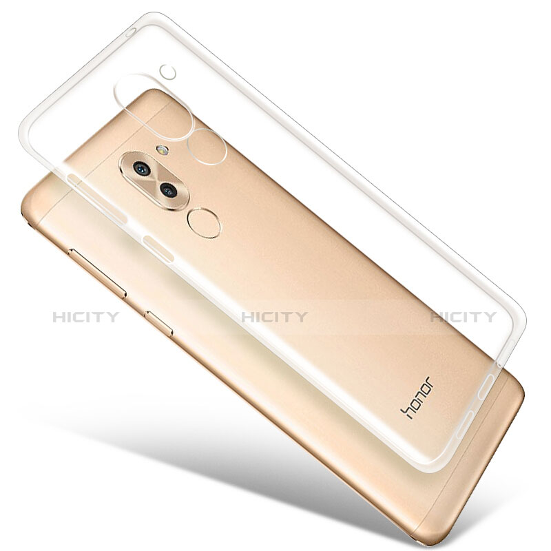 Carcasa Silicona Ultrafina Transparente T01 para Huawei Honor 6X Pro Claro