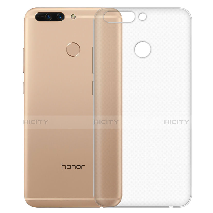 Carcasa Silicona Ultrafina Transparente T01 para Huawei Honor 8 Pro Claro